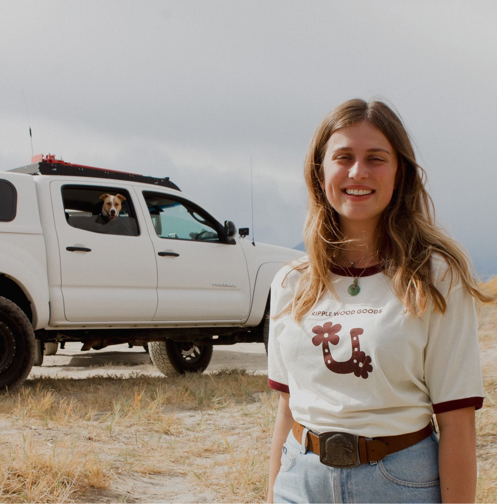 Logo Ringer Tee - Wine