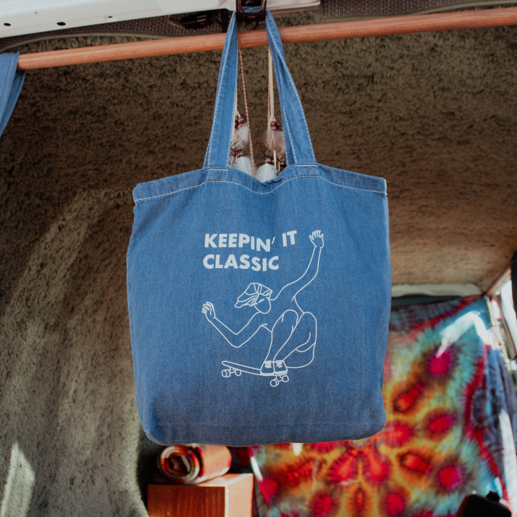 Keepin’ It Classic Denim Tote Bag