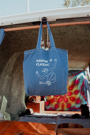 Keepin’ It Classic Denim Tote Bag